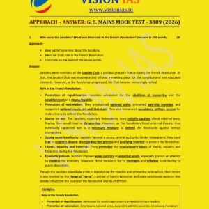 VISIONIAS 2026 MODEL ANSWERS TEST-3 (3809) MODEL ANSWER 2026 FINAL (ENGLISH) {BLACK AND WHITE}