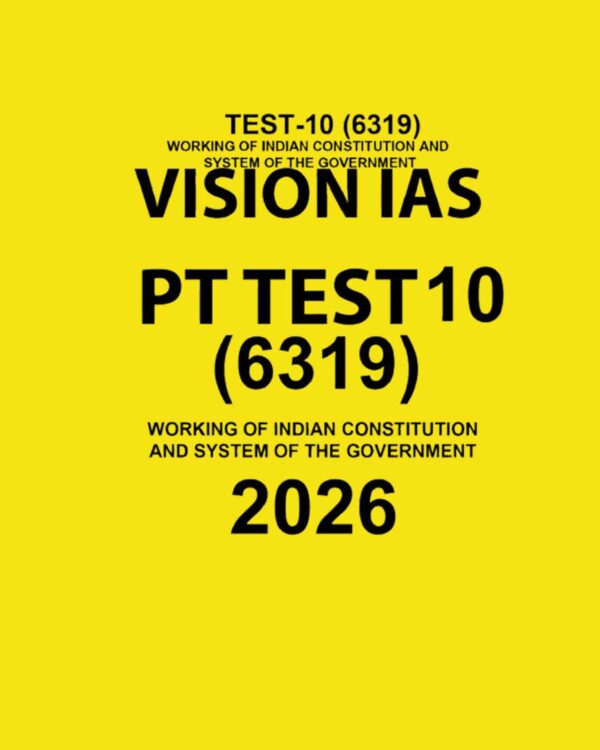 VISIONIAS 2026 PT TEST 10 (6319) FINAL POLITY (ENGLISH) {BLACK AND WHITE}