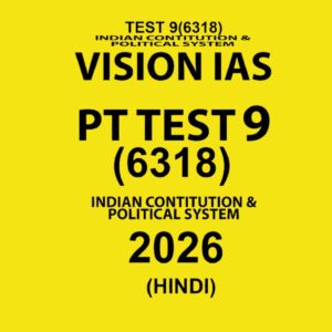 VISIONIAS HINDI 2026 PT TEST 9 (6318) FINAL HINDI (HINDI) {BLACK AND WHITE}
