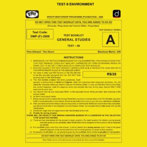 DRISHTI IAS 2026 TEST 9 ENG (2026) FINAL (ENVIRONMENT) (ENGLISH) {BLACK AND WHITE}