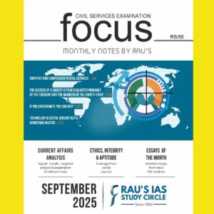 RAU’SIAS CURRENT AFFAIRS 2025 SEPTEMBER 2025 FINAL (ENGLISH) {BLACK AND WHITE}