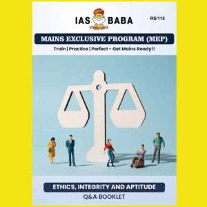 IAS BABA 2026 MAINS EXCLUSIVE PROGRAM ETHICS_AND_INTEGRITY_Q&A_BOOKLET (2026) FINAL (ENGLISH) {BLACK AND WHITE}