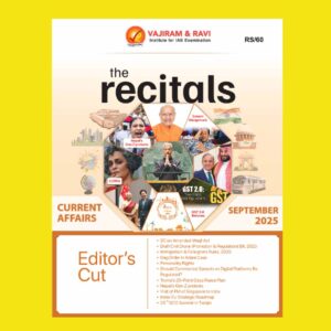 VAJIRAM & RAVI CURRENT AFFAIRS 2025 SEPTEMBER 2025 FINAL (ENGLISH) {BLACK AND WHITE}