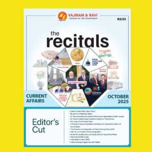 VAJIRAM & RAVI CURRENT AFFAIRS 2025 OCTOBER 2025 FINAL (ENGLISH) {BLACK AND WHITE}