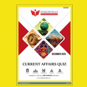 INSIGHTS IAS INSIGHTSONINDIA CURRENT AFFAIRS QUIZ DECEMBER 2025 FINAL (ENGLISH) {BLACK AND WHITE}